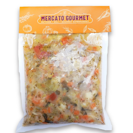 Homemade Minestrone Mangio - Premium Ready-to-Eat Meals @Mercato Gourmet | Your Italian Gourmet Supermarket