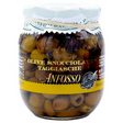 Pitted Taggiasche Snocciolate Olives in Extra Virgin Olive Oil 280g - Anfosso 280g Anfosso Preserved Vegetables