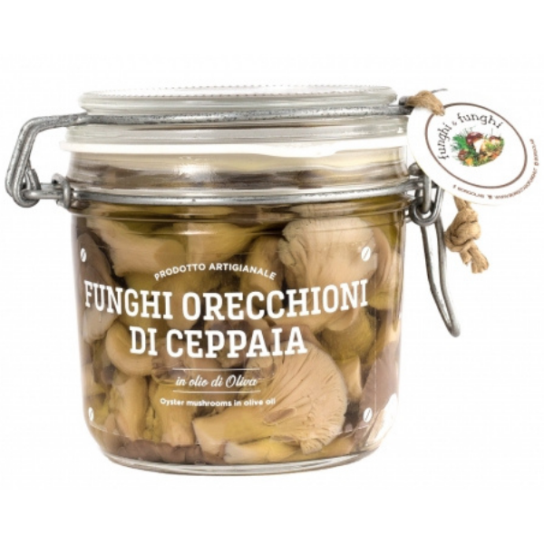 Oyster Mushrooms in Olive Oil - Borgolab Borgolab - Truffle & Mushrooms @Mercato Gourmet | Your Italian Gourmet Supermarket