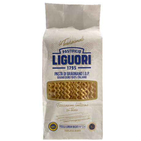 Fusilli Lunghi Bucati 500g - Liguori Pastificio Liguori 1795 - Dried Pasta 500g @Mercato Gourmet | Your Italian Gourmet Supermarket