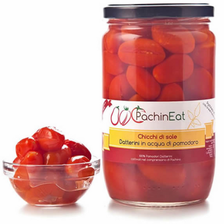 Datterino Tomato in Tomato Water - PachinEat PachinEat - Tomato & Sauces @Mercato Gourmet | Your Italian Gourmet Supermarket