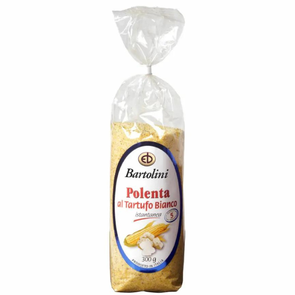 White Truffle Instant Polenta - Bartolini Bartolini Emilio - Legumes & Grains 300g @Mercato Gourmet | Your Italian Gourmet Supermarket