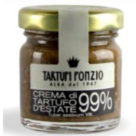 Summer Truffle Cream 99% 30g - Tartufi Ponzio Tartufi Ponzio - Truffle & Mushrooms @Mercato Gourmet | Your Italian Gourmet Supermarket