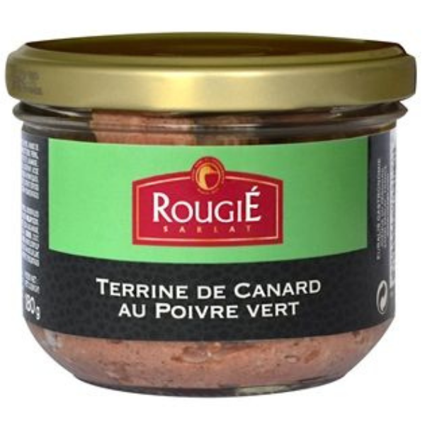 Duck Terrine with Green Pepper Corn - Rougie Rougie - Foie Gras @Mercato Gourmet | Your Italian Gourmet Supermarket