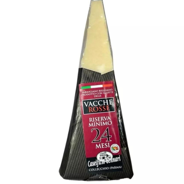 Parmigiano Reggiano 24 months (Red Cow's Milk) 300g(±10%) - Gennari Casrificio Gennari - Cheese @Mercato Gourmet | Your Italian Gourmet Supermarket