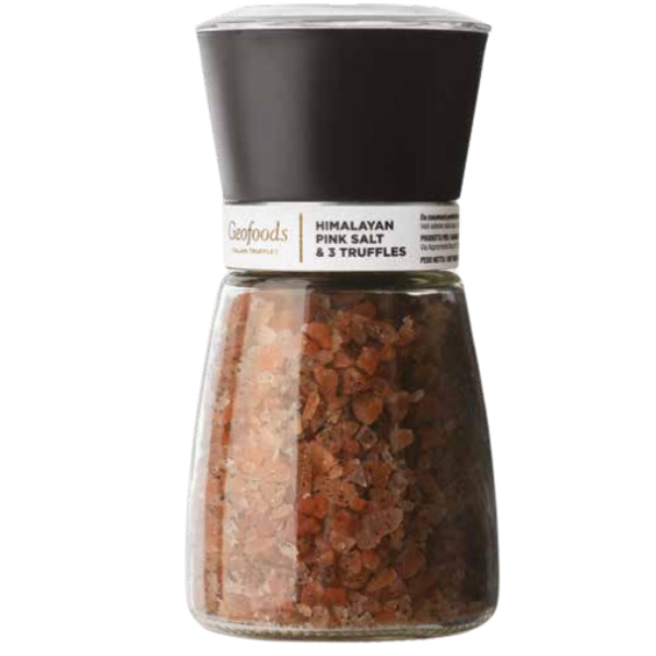 Himalayan Pink Salt with 3 Truffles 180g - Geofoods Mercato Gourmet - Truffle & Mushrooms @Mercato Gourmet | Your Italian Gourmet Supermarket