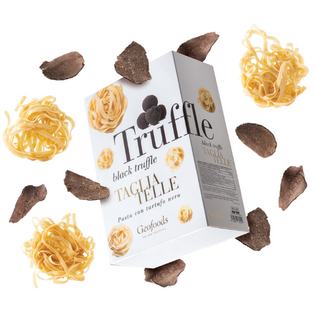 Tagliatelle with Black Truffle 250g - Geofoods Geofoods - Dried Pasta 250g @Mercato Gourmet | Your Italian Gourmet Supermarket