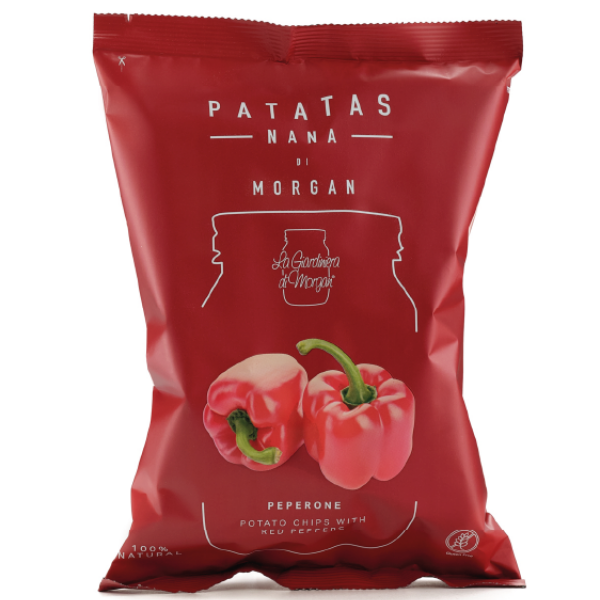 Red Pepper Potato Chips - Patatas Nana Mercato Gourmet - Snacks @Mercato Gourmet | Your Italian Gourmet Supermarket