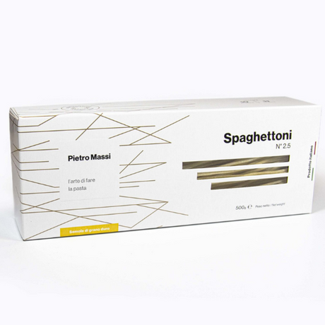 Spaghettoni with Semolina - Pietro Massi Pietro Massi - Dried Pasta @Mercato Gourmet | Your Italian Gourmet Supermarket