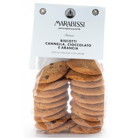 Cinnamon, Chocolate & Orange Flavourd Biscotti - Marabissi Marabissi - Confectionery @Mercato Gourmet | Your Italian Gourmet Supermarket