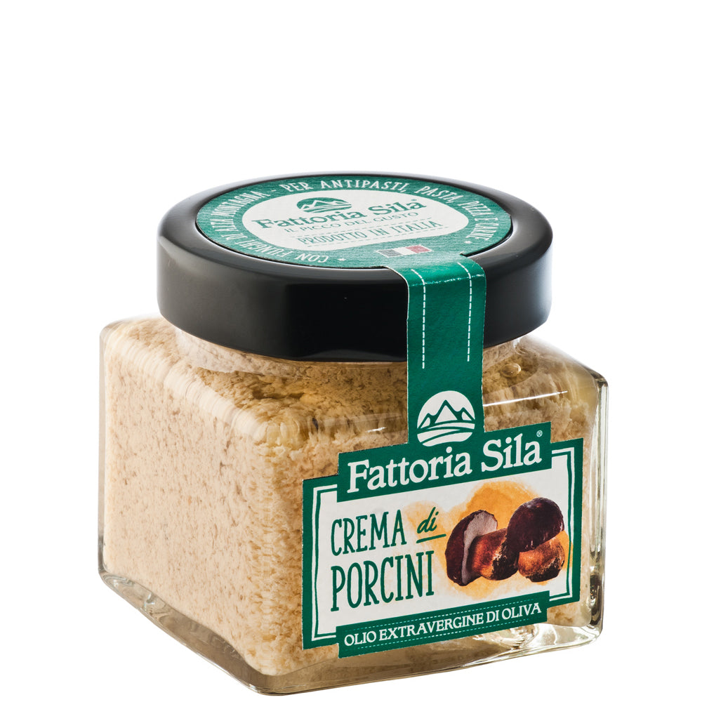 Porcini Mushroom Cream 212ml - Fattoria Sila Fattoria Sila - Spreadable & Creams @Mercato Gourmet | Your Italian Gourmet Supermarket