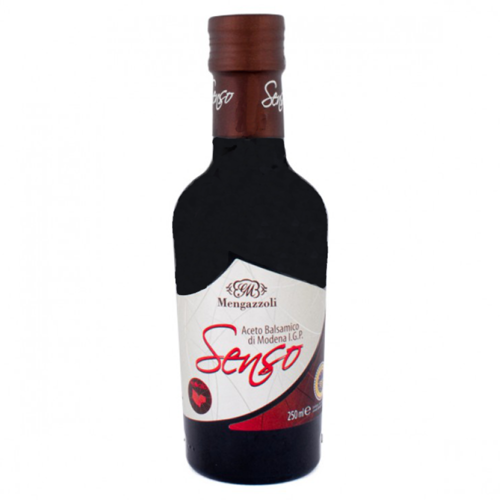 Aceto Balsamico di Modena I.G.P. Senso Rosso Acetificio Mengazzoli Vinegar